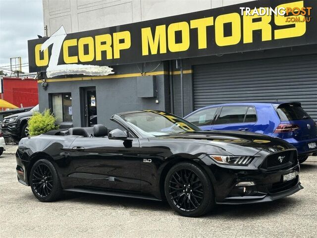 2017 FORD MUSTANG GT 5.0 V8 FM MY17 CONVERTIBLE, 2 DOORS, 4 SEATS