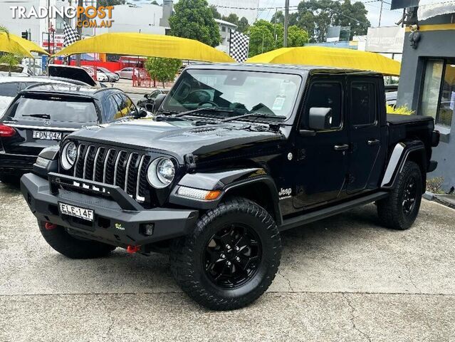 2020 JEEP GLADIATOR OVERLAND (4X4) JT MY20 UTE TRAY, 4 DOORS, 5 SEATS