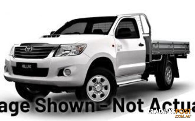 2013 TOYOTA HILUX SR (4X4) KUN26R MY12 UTE TRAY, 2 DOORS, 3 SEATS