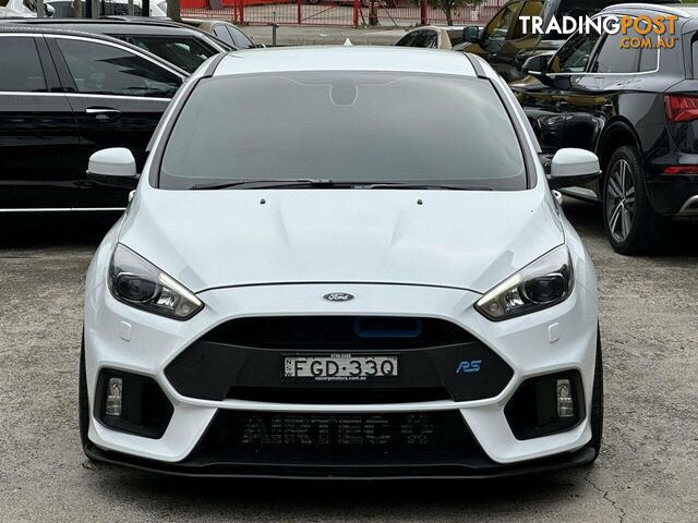 2018 FORD FOCUS RS (5 YR) LZ HATCH, 5 DOORS, 5 SEATS