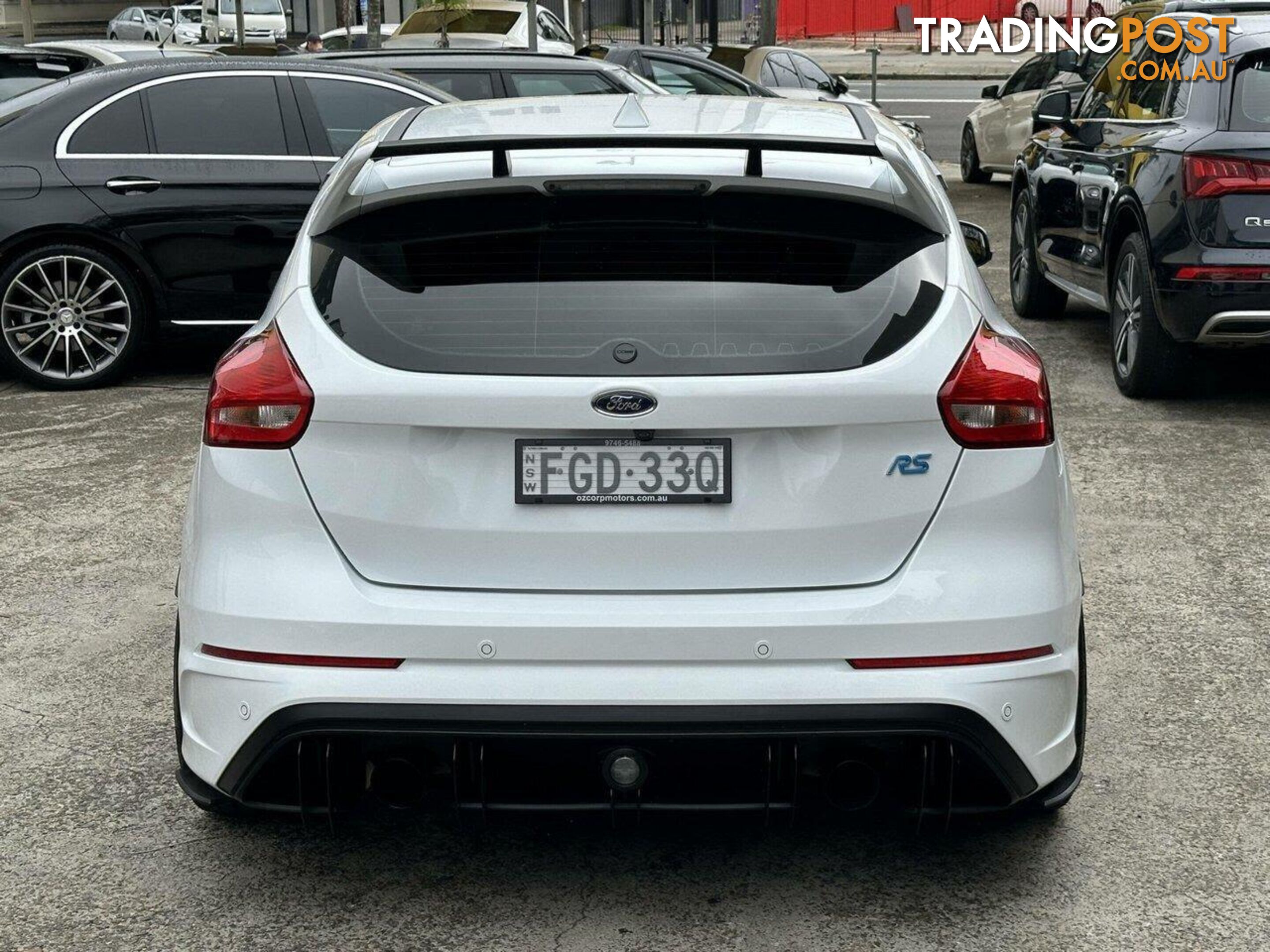 2018 FORD FOCUS RS (5 YR) LZ HATCH, 5 DOORS, 5 SEATS