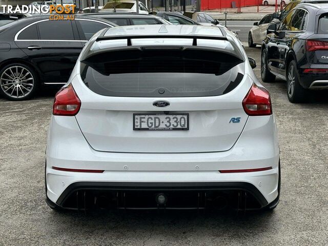 2018 FORD FOCUS RS (5 YR) LZ HATCH, 5 DOORS, 5 SEATS