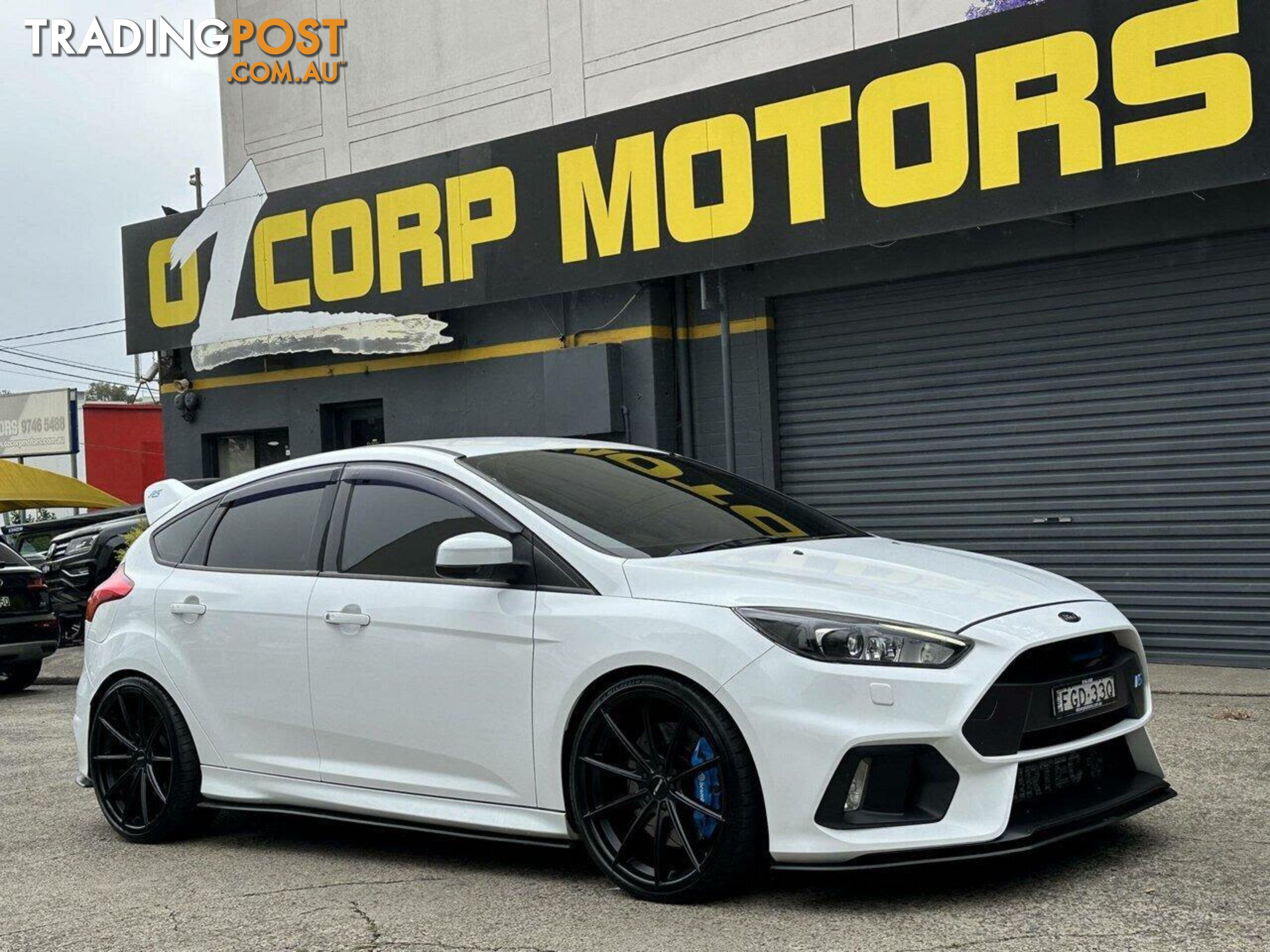 2018 FORD FOCUS RS (5 YR) LZ HATCH, 5 DOORS, 5 SEATS