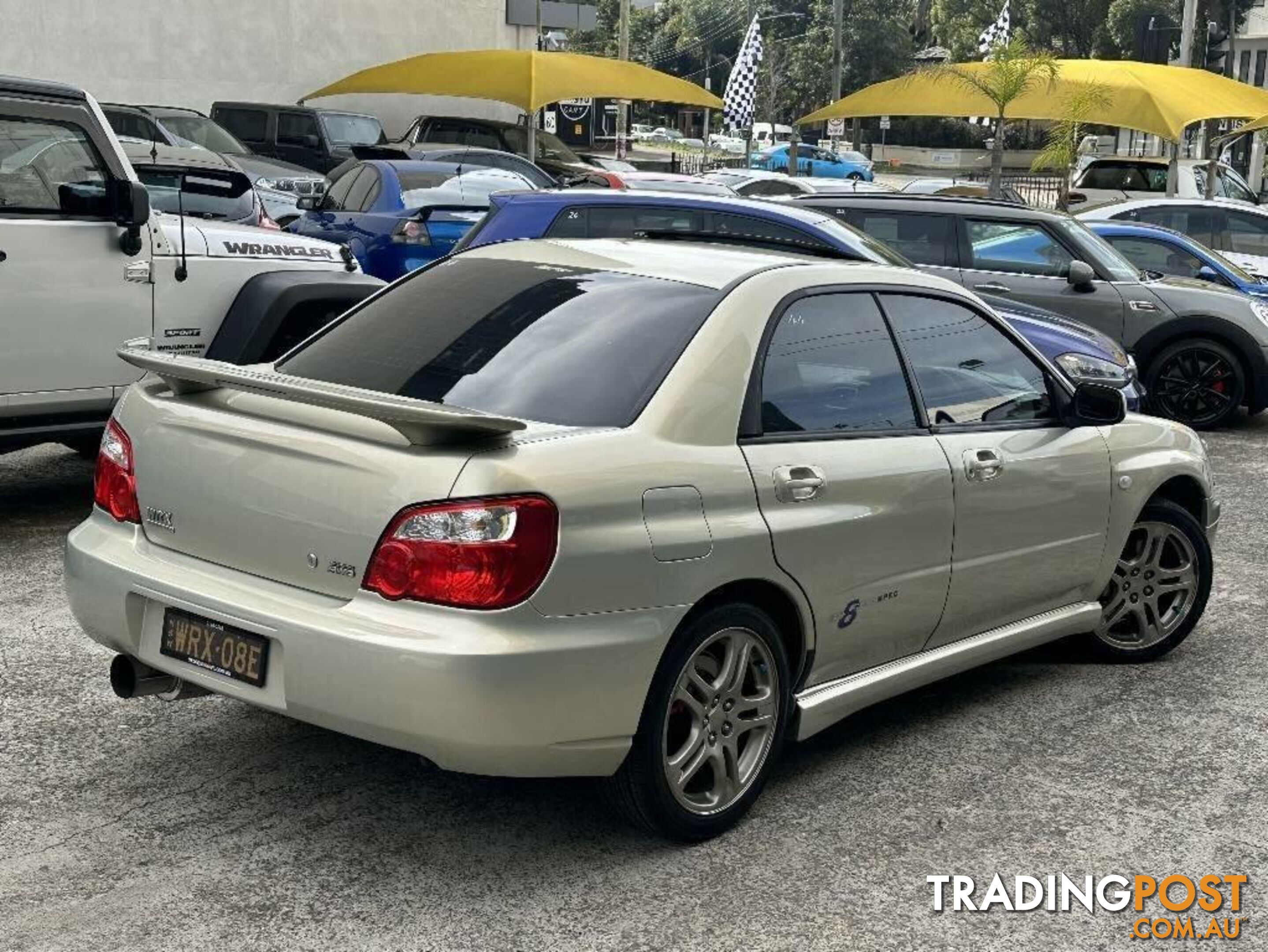 2005 SUBARU IMPREZA WRX CLUB SPEC EVO 8 MY05 SEDAN, 4 DOORS, 5 SEATS