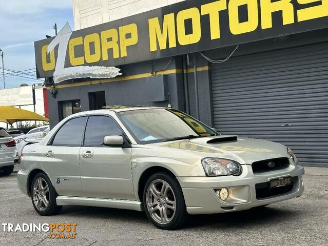 2005 SUBARU IMPREZA WRX CLUB SPEC EVO 8 MY05 SEDAN, 4 DOORS, 5 SEATS