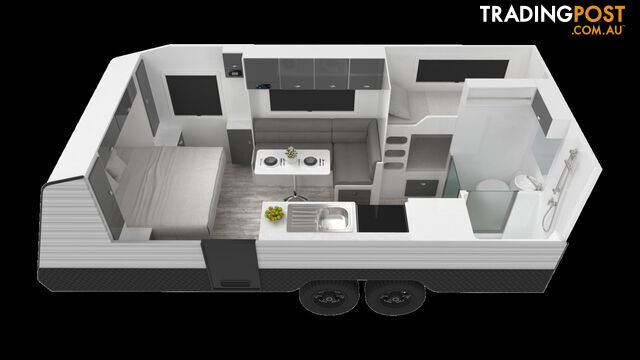 CORE 196DB TANDEM AXLE CARAVAN