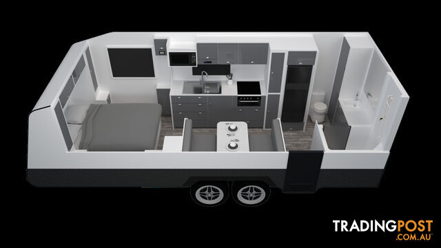 RAZOR 216 TANDEM AXLE CARAVAN