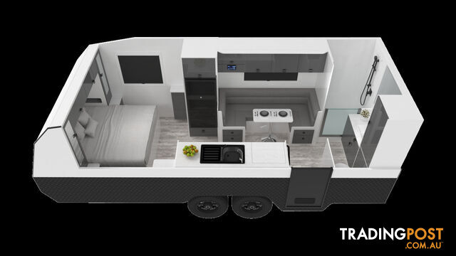 X-FACTOR OFF ROAD 206 TANDEM AXLE CARAVAN