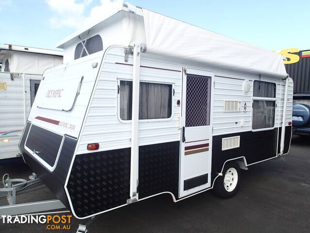 2002 OLYMPIC 2000 16   POPTOP CARAVAN