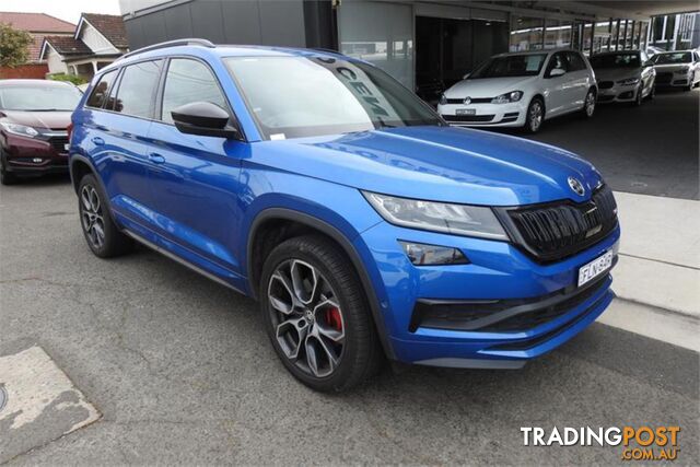 2020 SKODA KODIAQ 176TDIRS(4X4) NSMY20 4D WAGON