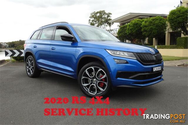 2020 SKODA KODIAQ 176TDIRS(4X4) NSMY20 4D WAGON