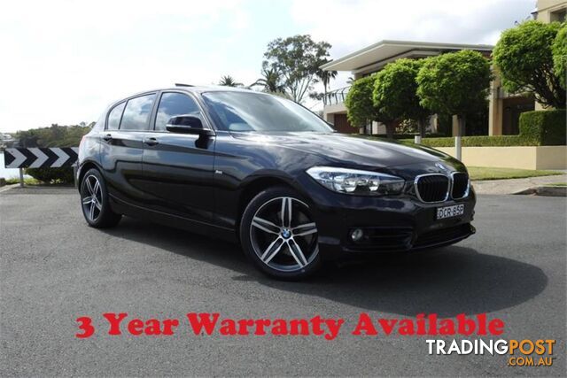 2015 BMW 1 20ISPORTLINE F20LCI 5D HATCHBACK