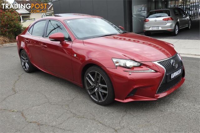 2014 LEXUS IS350 FSPORT GSE31R 4D SEDAN