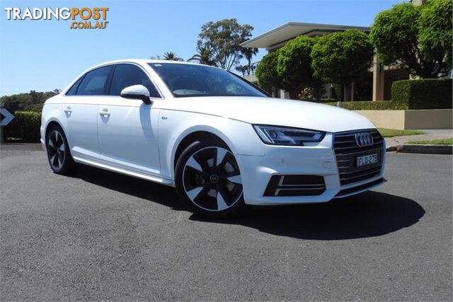 2017 AUDI A4 1 4TFSISTRONICSLINE F4MY18(B9) 4D SEDAN