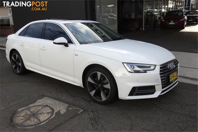 2017 AUDI A4 1 4TFSISTRONICSLINE F4MY18(B9) 4D SEDAN