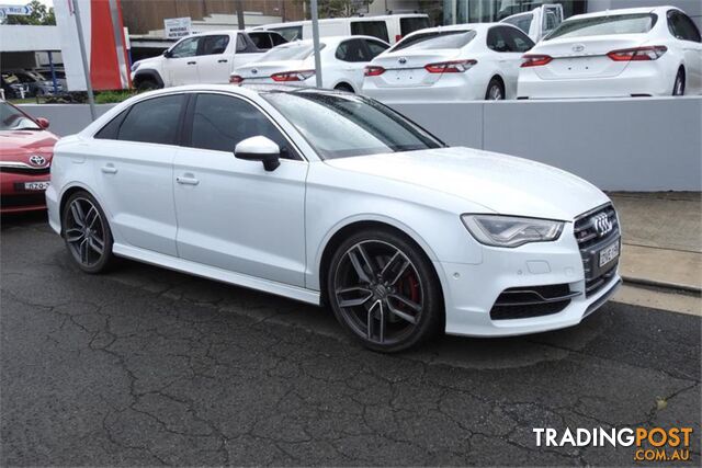 2014 AUDI S3 2 0TFSIQUATTRO 8VMY14 4D SEDAN