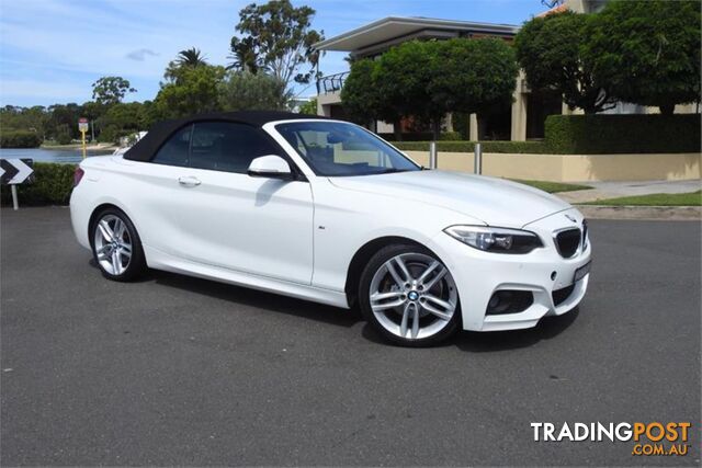 2016 BMW 2 20IMSPORT F23MY16 2D CONVERTIBLE