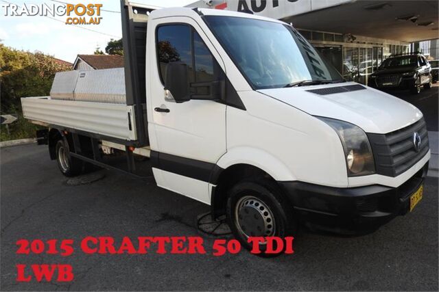 2015 VOLKSWAGEN CRAFTER  2FL2MY15 C/CHAS