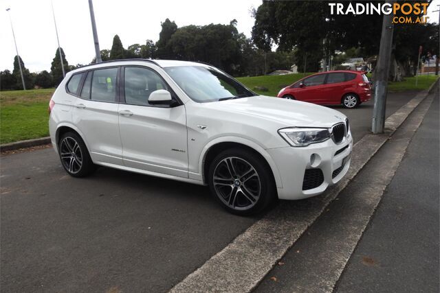 2016 BMW X3 XDRIVE20D F25MY16 4D WAGON