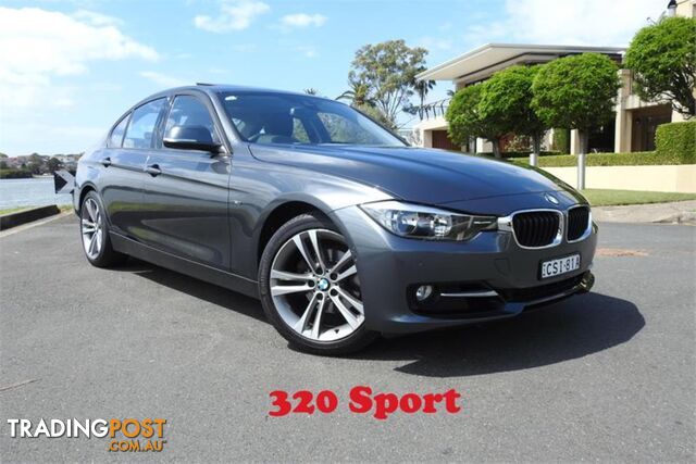 2014 BMW 3 20ISPORTLINE F30MY14 4D SEDAN