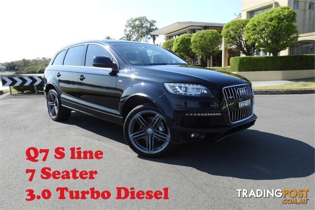 2013 AUDI Q7 3 0TDIQUATTRO MY13 4D WAGON