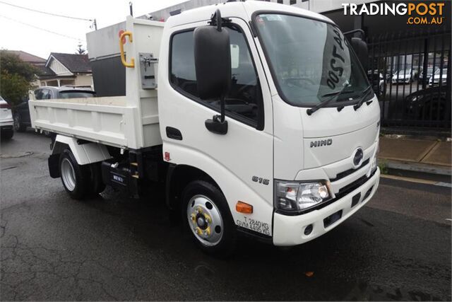 2023 HINO 300 6162525STD XZU605RMY20 TIPPER