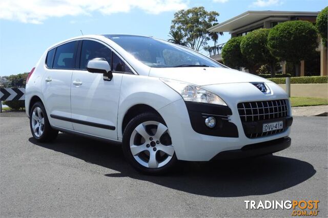 2012 PEUGEOT 3008 ACTIVE1 6 MY12 4D WAGON