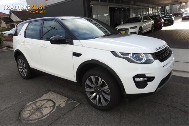 2017 LANDROVER DISCOVERYSPORT SD4(177KW)HSE5SEAT L550MY18 4D WAGON