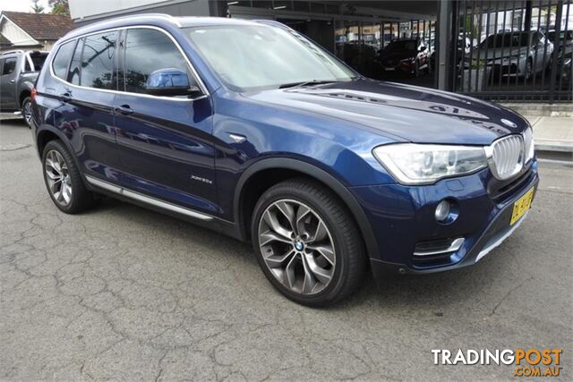 2015 BMW X3 XDRIVE30D F25MY15 4D WAGON