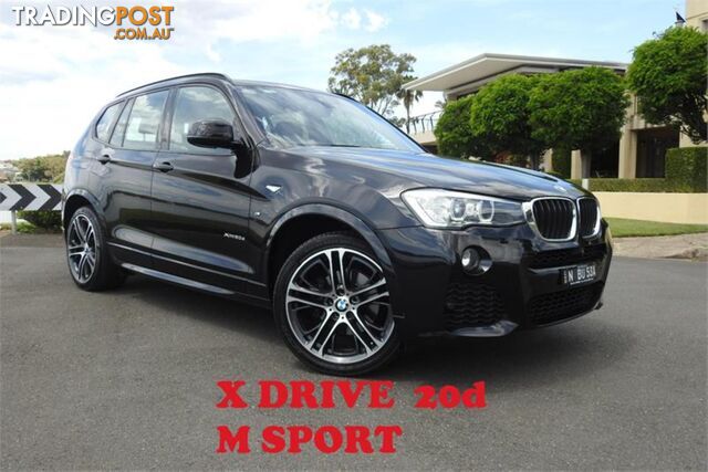 2016 BMW X3 XDRIVE20D F25MY16 4D WAGON