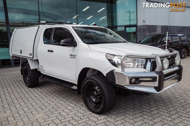 2019 TOYOTA HILUX SR GUN126R 4X4 DUAL RANGE EXTENDED CAB CAB CHASSIS