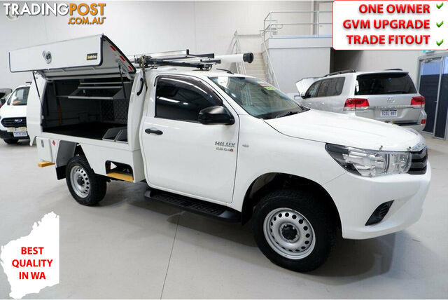 2018 TOYOTA HILUX SR GUN126R CAB CHASSIS