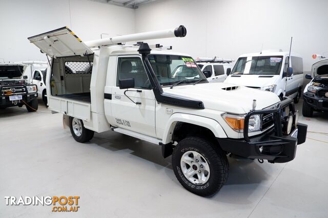 2018 TOYOTA LANDCRUISER GXL VDJ79R CAB CHASSIS