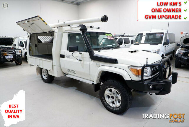 2018 TOYOTA LANDCRUISER GXL VDJ79R CAB CHASSIS