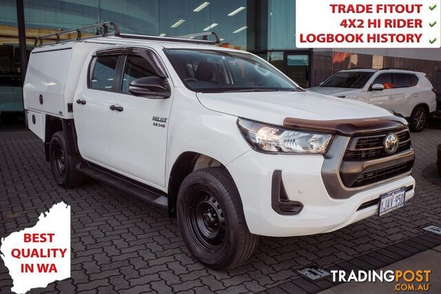 2021 TOYOTA HILUX SR HI-RIDER GUN136R 4X2 DUAL CAB UTILITY