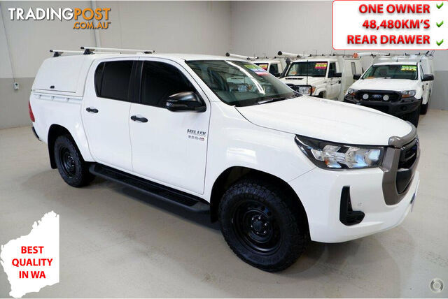 2022 TOYOTA HILUX SR DOUBLE CAB GUN126R UTILITY