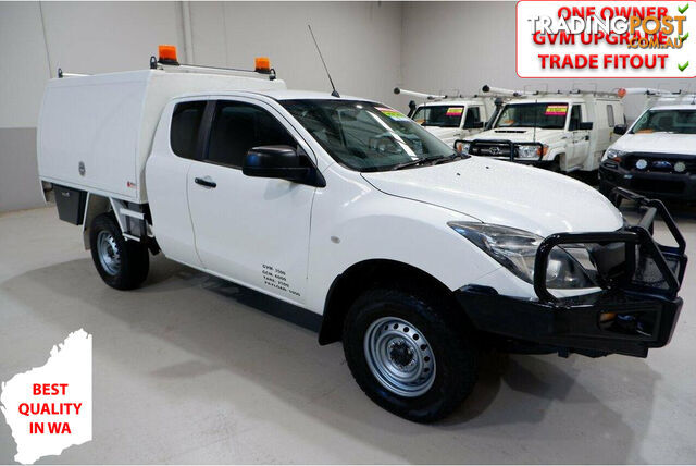 2017 MAZDA BT-50 XT FREESTYLE UR0YG1 CAB CHASSIS