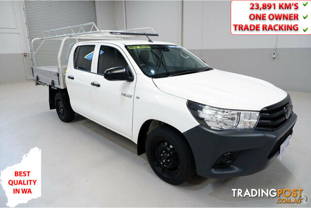 2020 TOYOTA HILUX WORKMATE DOUBLE CAB 4X2 TGN121R UTILITY