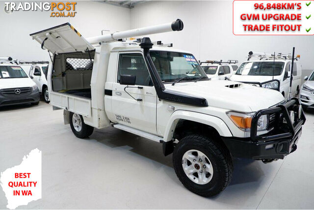 2020 TOYOTA LANDCRUISER GXL VDJ79R CAB CHASSIS