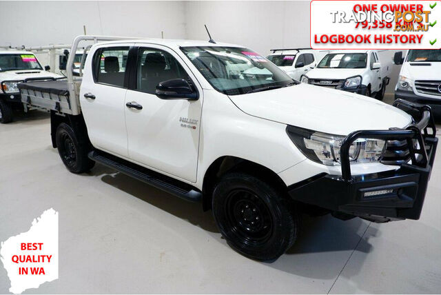 2017 TOYOTA HILUX SR DOUBLE CAB GUN126R CAB CHASSIS