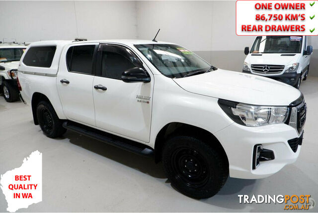 2018 TOYOTA HILUX SR DOUBLE CAB GUN126R UTILITY