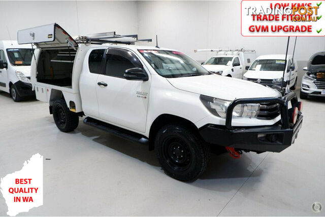 2018 TOYOTA HILUX SR EXTRA CAB GUN126R CAB CHASSIS