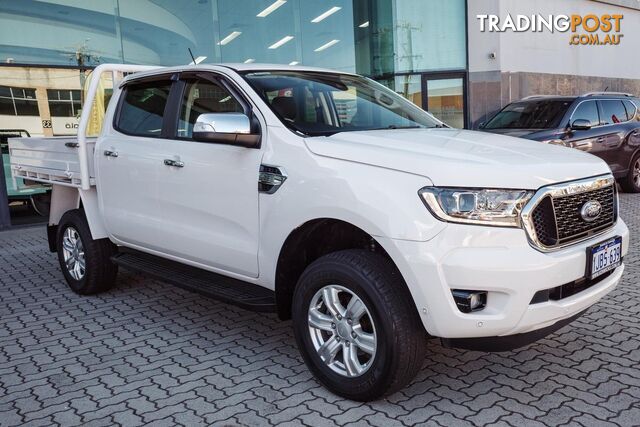 2021 FORD RANGER XLT PX MKIII DUAL CAB CAB CHASSIS