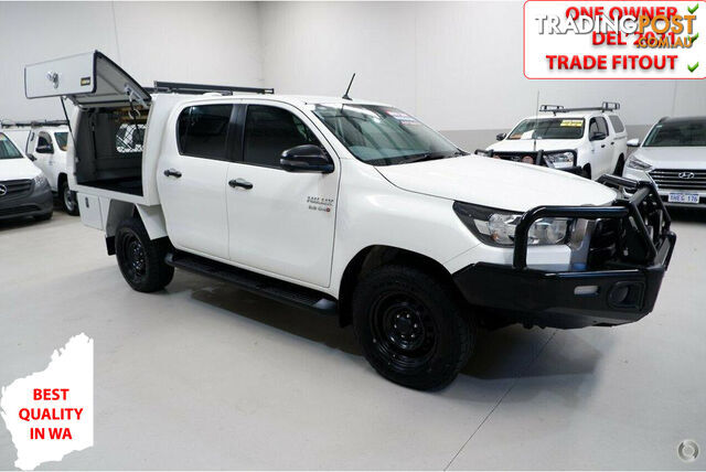 2020 TOYOTA HILUX SR DOUBLE CAB GUN126R CAB CHASSIS