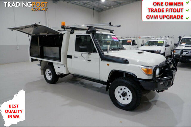 2018 TOYOTA LANDCRUISER WORKMATE VDJ79R CAB CHASSIS