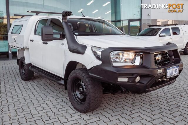 2019 TOYOTA HILUX SR GUN126R 4X4 DUAL RANGE DUAL CAB CAB CHASSIS
