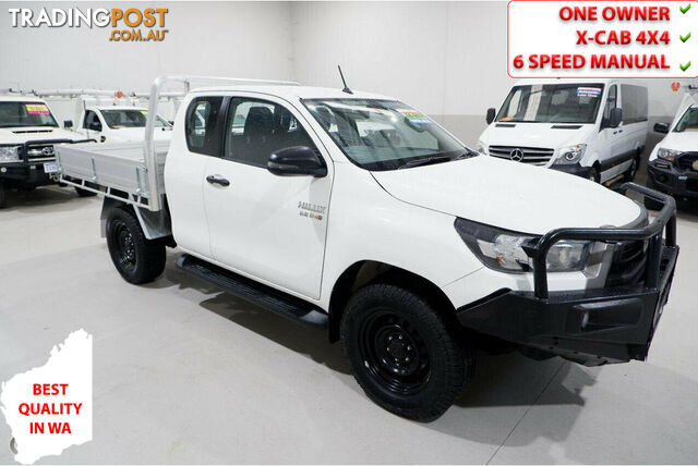 2020 TOYOTA HILUX SR EXTRA CAB GUN126R CAB CHASSIS