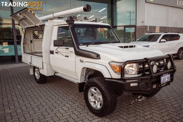 2021 TOYOTA LANDCRUISER GXL VDJ79R 4X4 DUAL RANGE SINGLE CAB CAB CHASSIS