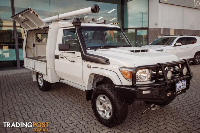 2021 TOYOTA LANDCRUISER GXL VDJ79R 4X4 DUAL RANGE SINGLE CAB CAB CHASSIS