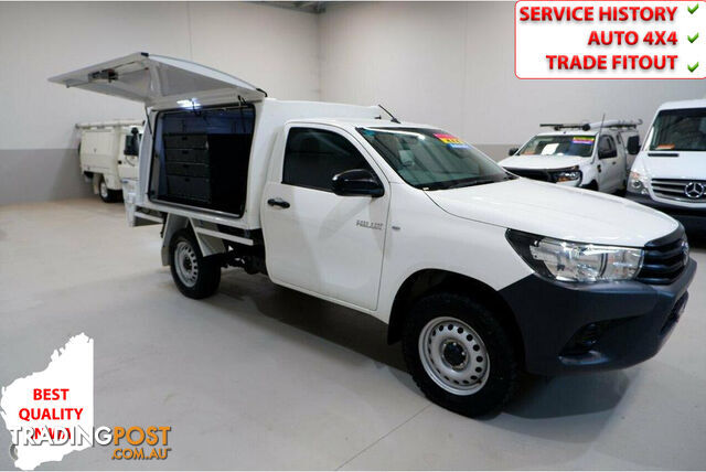 2017 TOYOTA HILUX WORKMATE GUN125R CAB CHASSIS